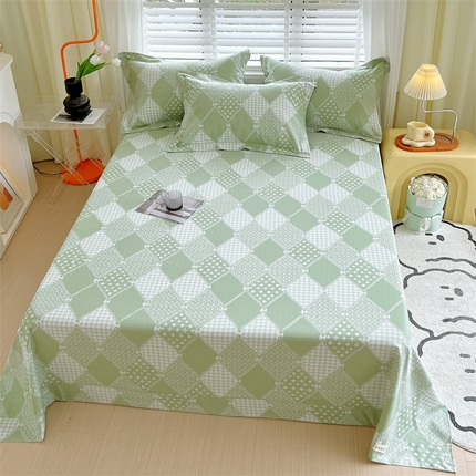 91家纺网 家纺一手货源 找家纺 （总）凯磊家纺 新款原棉老粗布单品系列-床单