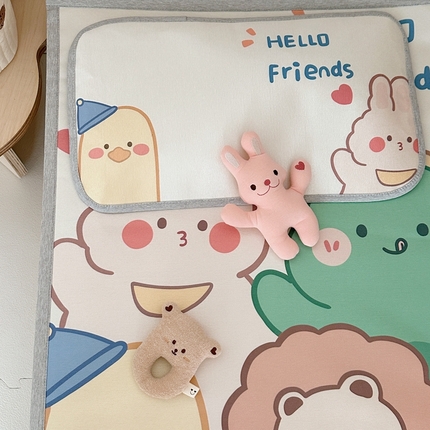 橘滋 2023新款高端A类可水洗婴幼儿冰丝席 Friends朋友