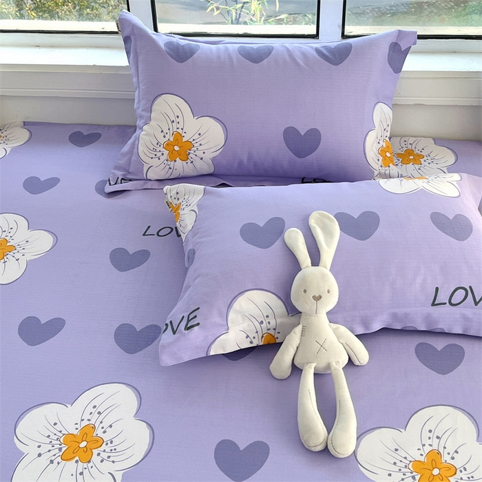 91家纺网 家纺一手货源 找家纺 凯磊家纺 新款原棉老粗布单品系列-枕套 流星花园-蓝