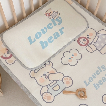 91家纺网 家纺一手货源 找家纺 （总）橘滋 2023新款高端A类可水洗婴幼儿冰丝席