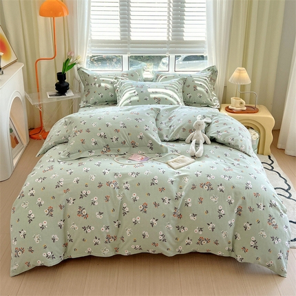 91家纺网 家纺一手货源 找家纺 （总）凯磊家纺 新款原棉老粗布四件套