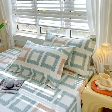 91家纺网 家纺一手货源 找家纺 （总）凯磊家纺 新款原棉老粗布单品系列-枕套