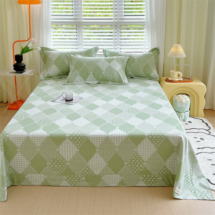 91家纺网 家纺一手货源 找家纺 凯磊家纺 新款原棉老粗布单品系列-床单 漫生活