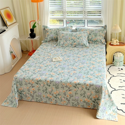 91家纺网 家纺一手货源 找家纺 （总）凯磊家纺 新款原棉老粗布单品系列-床单