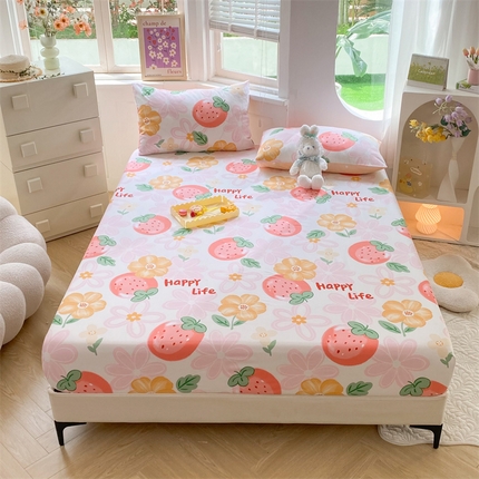 91家纺网 家纺一手货源 找家纺 （总）多品 2023年13070单品床笠【可搭配枕套一起卖】