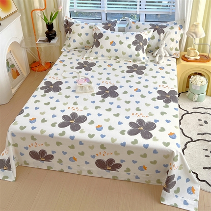 91家纺网 家纺一手货源 找家纺 （总）凯磊家纺 新款原棉老粗布单品系列-床单