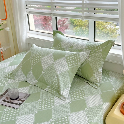 91家纺网 家纺一手货源 找家纺 凯磊家纺 新款原棉老粗布单品系列-枕套 漫生活