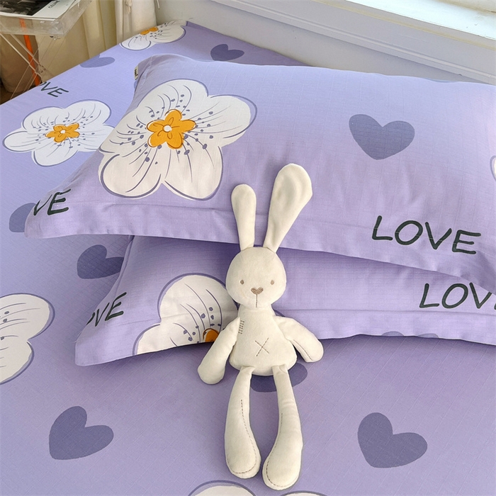 91家纺网 家纺一手货源 找家纺 凯磊家纺 新款原棉老粗布单品系列-枕套 流星花园-蓝