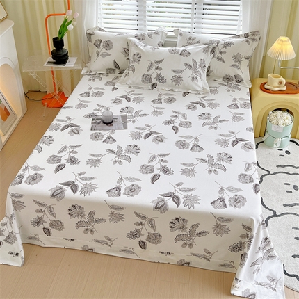 91家纺网 家纺一手货源 找家纺 （总）凯磊家纺 新款原棉老粗布单品系列-床单