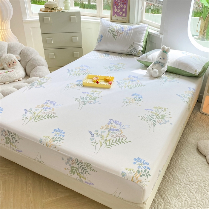 91家纺网 家纺一手货源 找家纺 多品 2023年13070单品床笠【可搭配枕套一起卖】 香草集