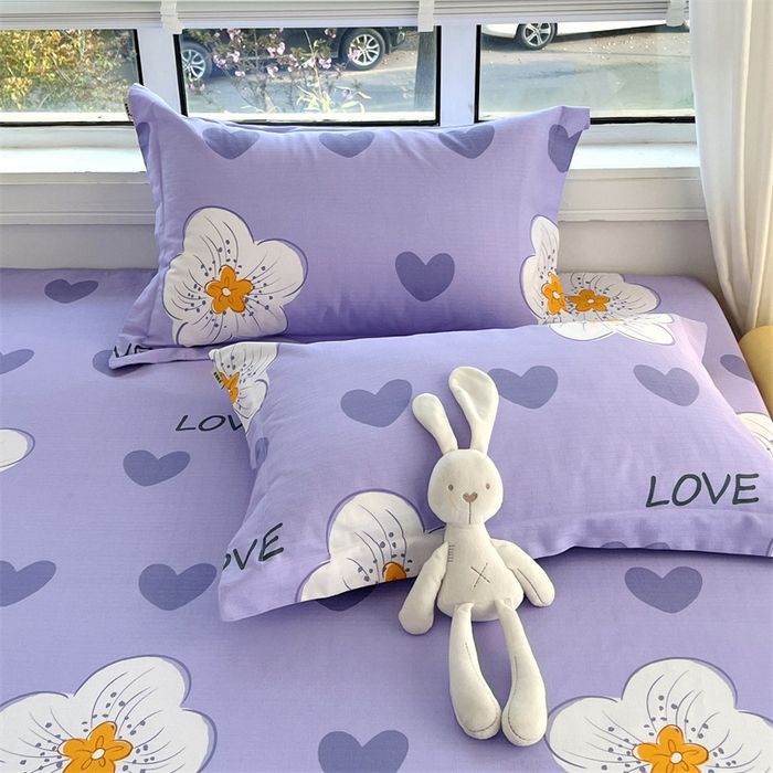 91家纺网 家纺一手货源 找家纺 凯磊家纺 新款原棉老粗布单品系列-枕套 流星花园-蓝