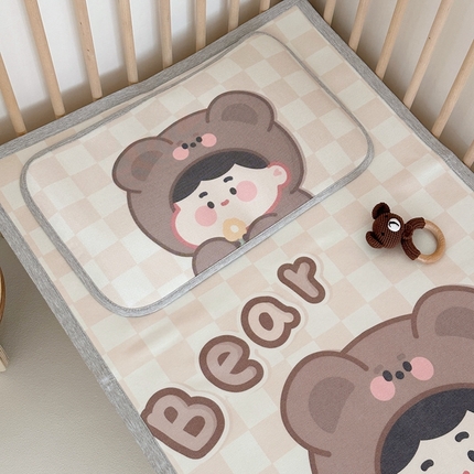 91家纺网 家纺一手货源 找家纺 （总）橘滋 2023新款高端A类可水洗婴幼儿冰丝席