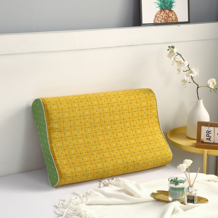 91家纺网 家纺一手货源 找家纺 （总）佳梦达 2023新款全棉双层纱记忆棉乳胶枕头枕芯-记忆棉