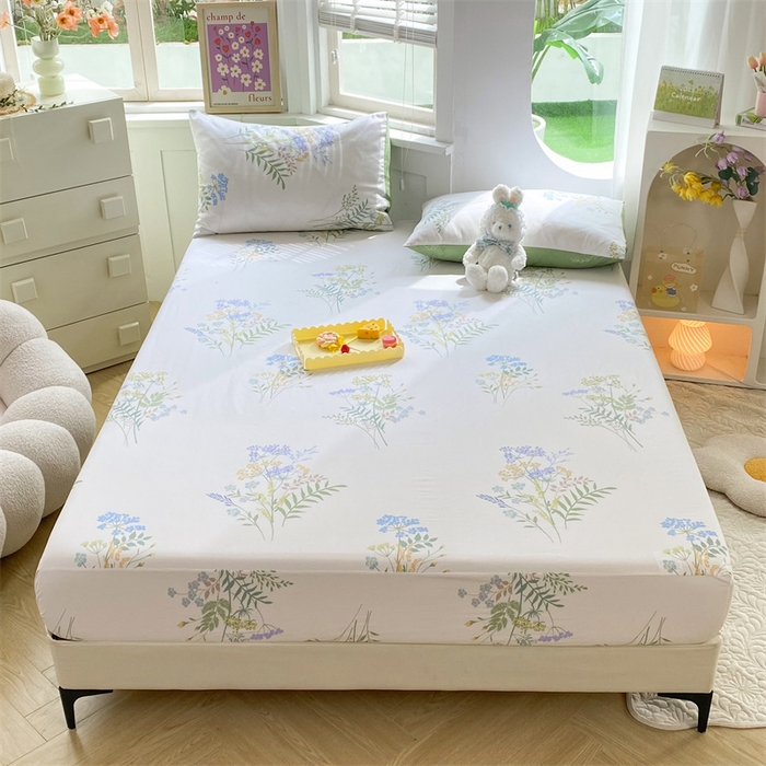 91家纺网 家纺一手货源 找家纺 多品 2023年13070单品床笠【可搭配枕套一起卖】 香草集