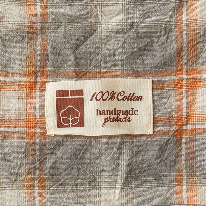 91家纺网 家纺一手货源 找家纺 喜居 2024新款A类色织纯棉水洗棉100%新疆棉全棉床笠 洛卡灰