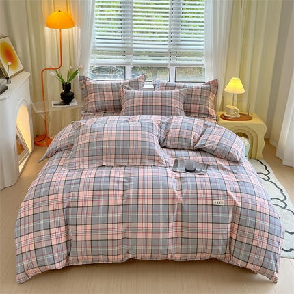 91家纺网 家纺一手货源 找家纺 （总）凯磊家纺 新款原棉老粗布四件套