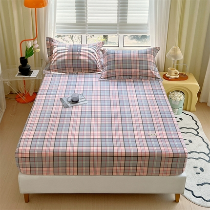 91家纺网 家纺一手货源 找家纺 （总）凯磊家纺 新款原棉老粗布单品系列床笠