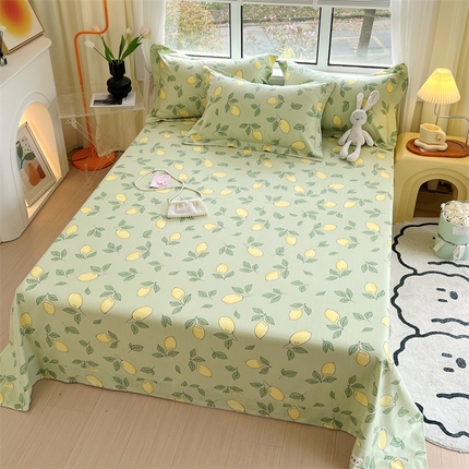 91家纺网 家纺一手货源 找家纺 （总）凯磊家纺 新款原棉老粗布单品系列-床单