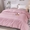91家纺网 家纺一手货源 找家纺 晶缦家纺 2023新款喷气全棉13376纯棉斜纹纯色多规格被套 沐色-脏脏粉