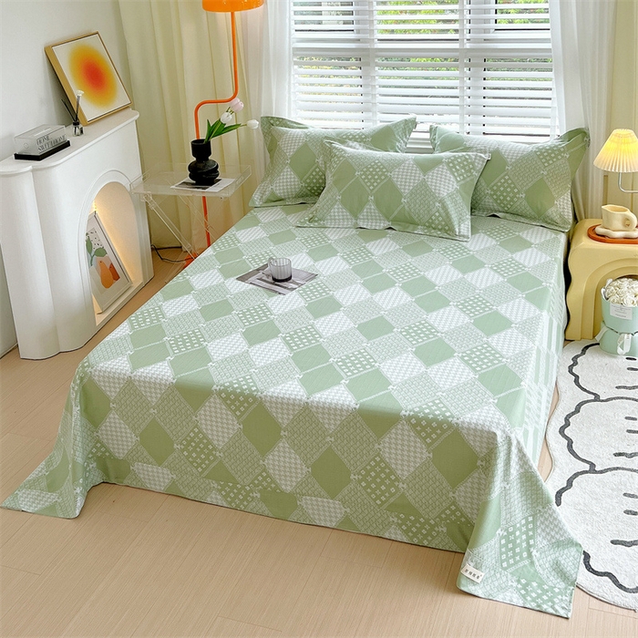 91家纺网 家纺一手货源 找家纺 凯磊家纺 新款原棉老粗布单品系列-床单 漫生活