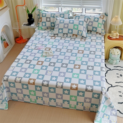 凯磊家纺 2023新款原棉老粗布单品系列-床单 乐享生活