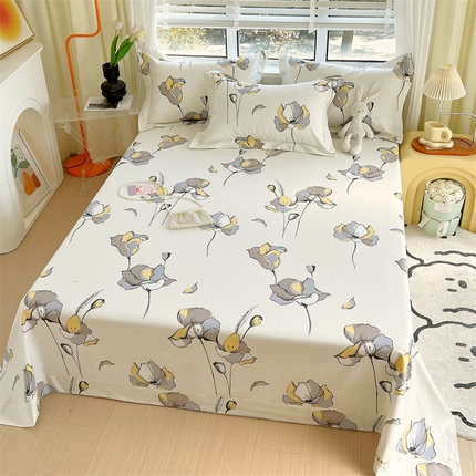 91家纺网 家纺一手货源 找家纺 （总）凯磊家纺 新款原棉老粗布单品系列-床单