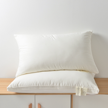 91家纺网 家纺一手货源 找家纺 梵希良品 2023新款日式原棉酒店枕 50x80cm 加大立体高枕