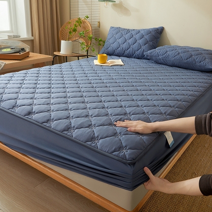 91家纺网 家纺一手货源 找家纺 （总）乐逸2023新款亲肤夹棉防水床笠