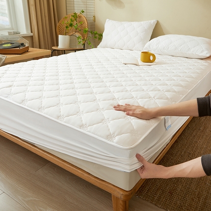 91家纺网 家纺一手货源 找家纺 （总）乐逸2023新款亲肤夹棉防水床笠