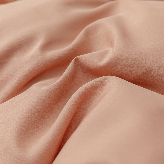 91家纺网 家纺一手货源 找家纺 米瑞娜 2024新款 水洗棉麻双拼纯色四件套 黛粉+浅灰