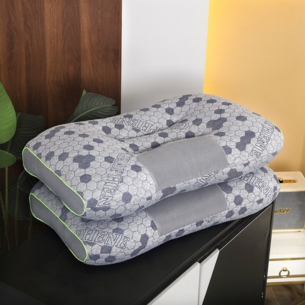 91家纺网 家纺一手货源 找家纺 （总）糖果2023新款元气满满能量水立方护颈枕头枕芯