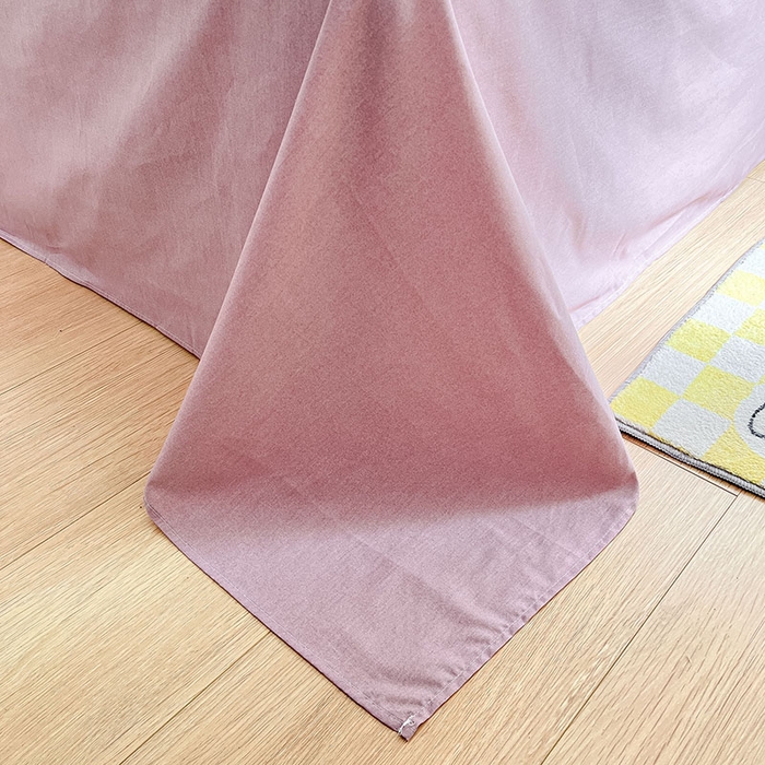 91家纺网 家纺一手货源 找家纺 柠馨2023新款 13376全棉印花三件套学生季三件套 紫萱