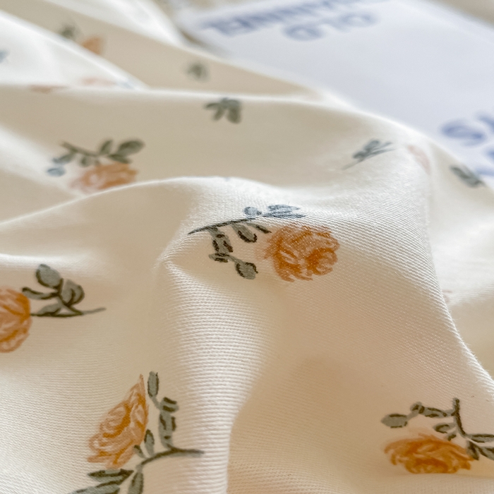 91家纺网 家纺一手货源 找家纺 柠馨2023新款 13376全棉印花三件套学生季三件套 馥郁