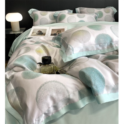 91家纺网 家纺一手货源 找家纺 （总）朵美2025新款60S天丝数码印花系列—四件套