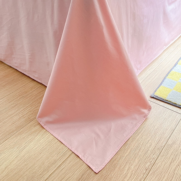 91家纺网 家纺一手货源 找家纺 柠馨2023新款 13376全棉印花三件套学生季三件套 枝枝桃桃