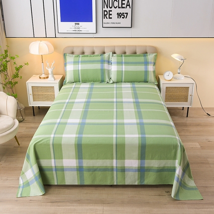 91家纺网 家纺一手货源 找家纺 （总）润淳家居 2025新款全棉老粗布床单三件套