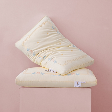 贵夫人 2023新款巴马蚕丝枕 米色中枕