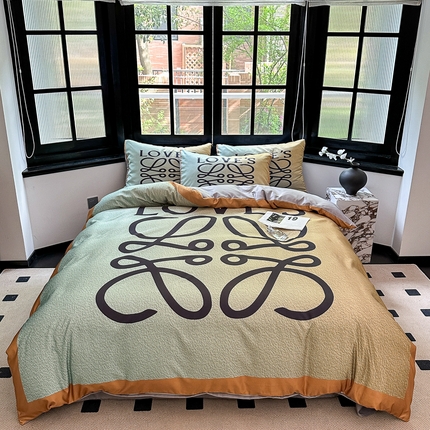 91家纺网 家纺一手货源 找家纺 （总）色鬼布艺 2023新款水洗真丝轻奢四件套系列