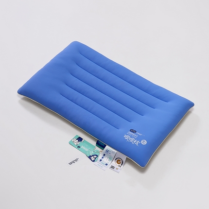 境月枕芯坊 2023新款凉感单边低平枕枕头枕芯 48*74cm/只蓝色