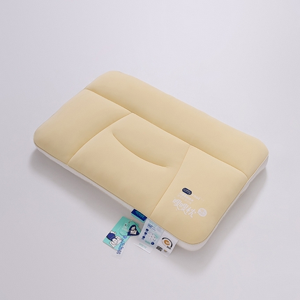 境月枕芯坊 2023新款凉感五区护颈枕枕头枕芯 48*74cm/只 米色
