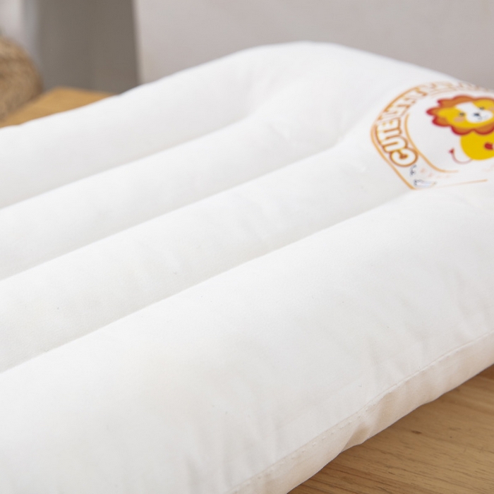 91家纺网 家纺一手货源 找家纺 乐秀家纺 2023新款A类全棉本色大豆纤维枕头枕芯 小狮子