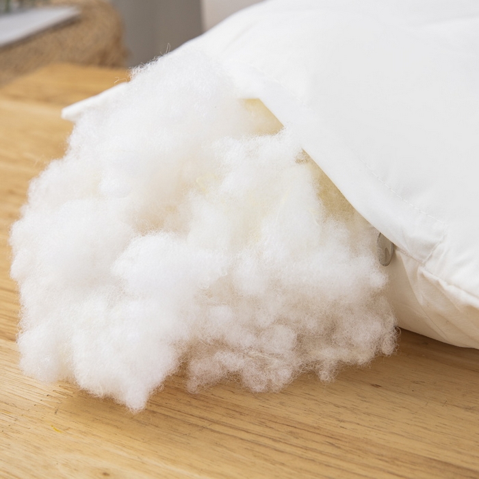 91家纺网 家纺一手货源 找家纺 乐秀家纺 2023新款A类全棉本色大豆纤维枕头枕芯 晚安熊