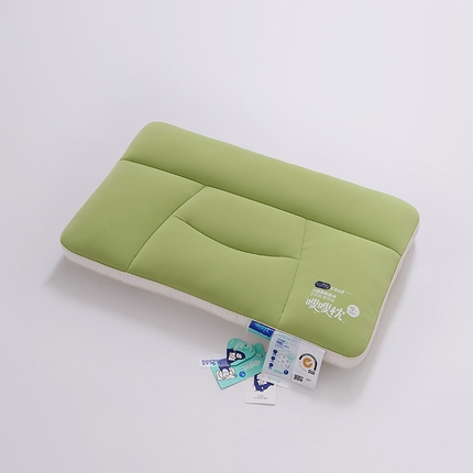 境月枕芯坊 2023新款凉感五区护颈枕枕头枕芯 48*74cm/只 浅绿色