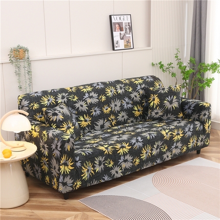 91家纺网 家纺一手货源 找家纺 （总）雅竹家纺 极简风印花沙发套系列：牛奶丝六