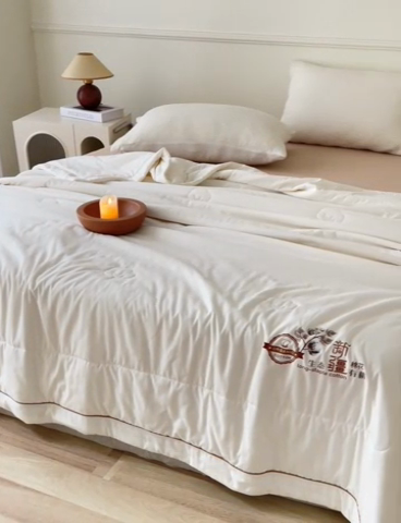 91家纺网 家纺一手货源 找家纺 （总）芯恋家居 2025新款水洗棉夏被夏凉被棉花被