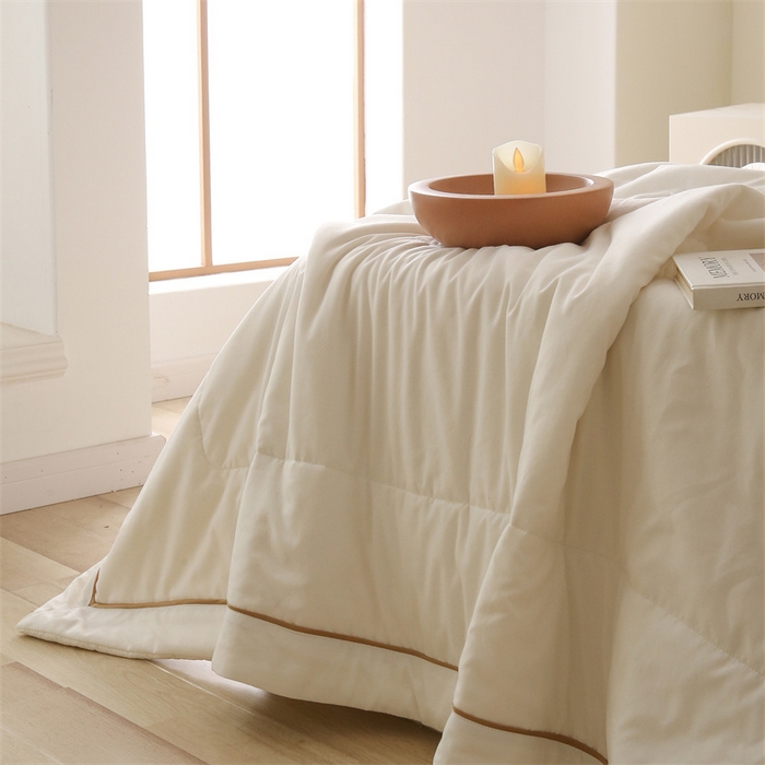 91家纺网 家纺一手货源 找家纺 （总）芯恋家居 2025新款水洗棉夏被夏凉被棉花被