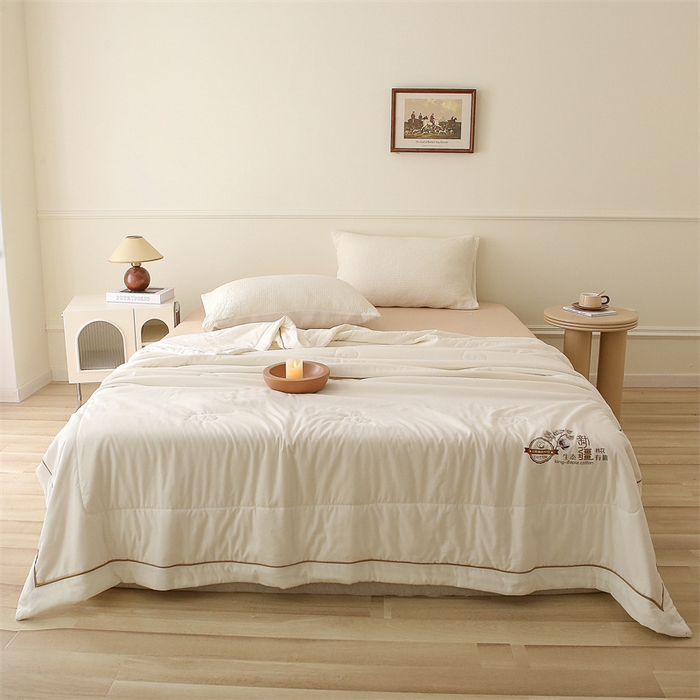 91家纺网 家纺一手货源 找家纺 （总）芯恋家居 2025新款水洗棉夏被夏凉被棉花被