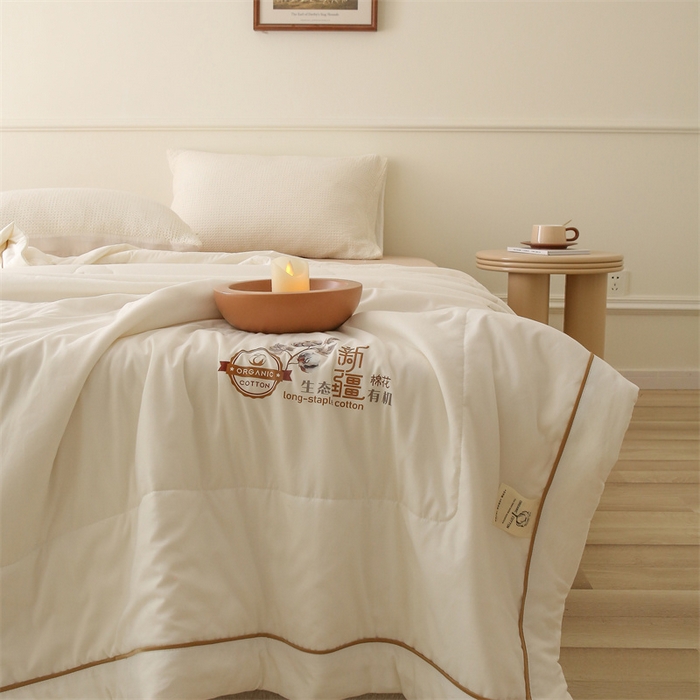 91家纺网 家纺一手货源 找家纺 （总）芯恋家居 2025新款水洗棉夏被夏凉被棉花被