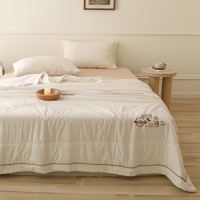 91家纺网 家纺一手货源 找家纺 （总）芯恋家居 2025新款水洗棉夏被夏凉被棉花被