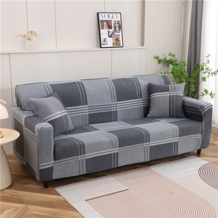 91家纺网 家纺一手货源 找家纺 （总）雅竹家纺 极简风印花沙发套系列：牛奶丝六